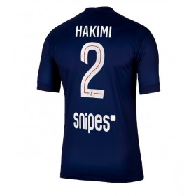 Herren Fußballbekleidung Paris Saint-Germain Achraf Hakimi #2 Heimtrikot 2025-26 Kurzarm